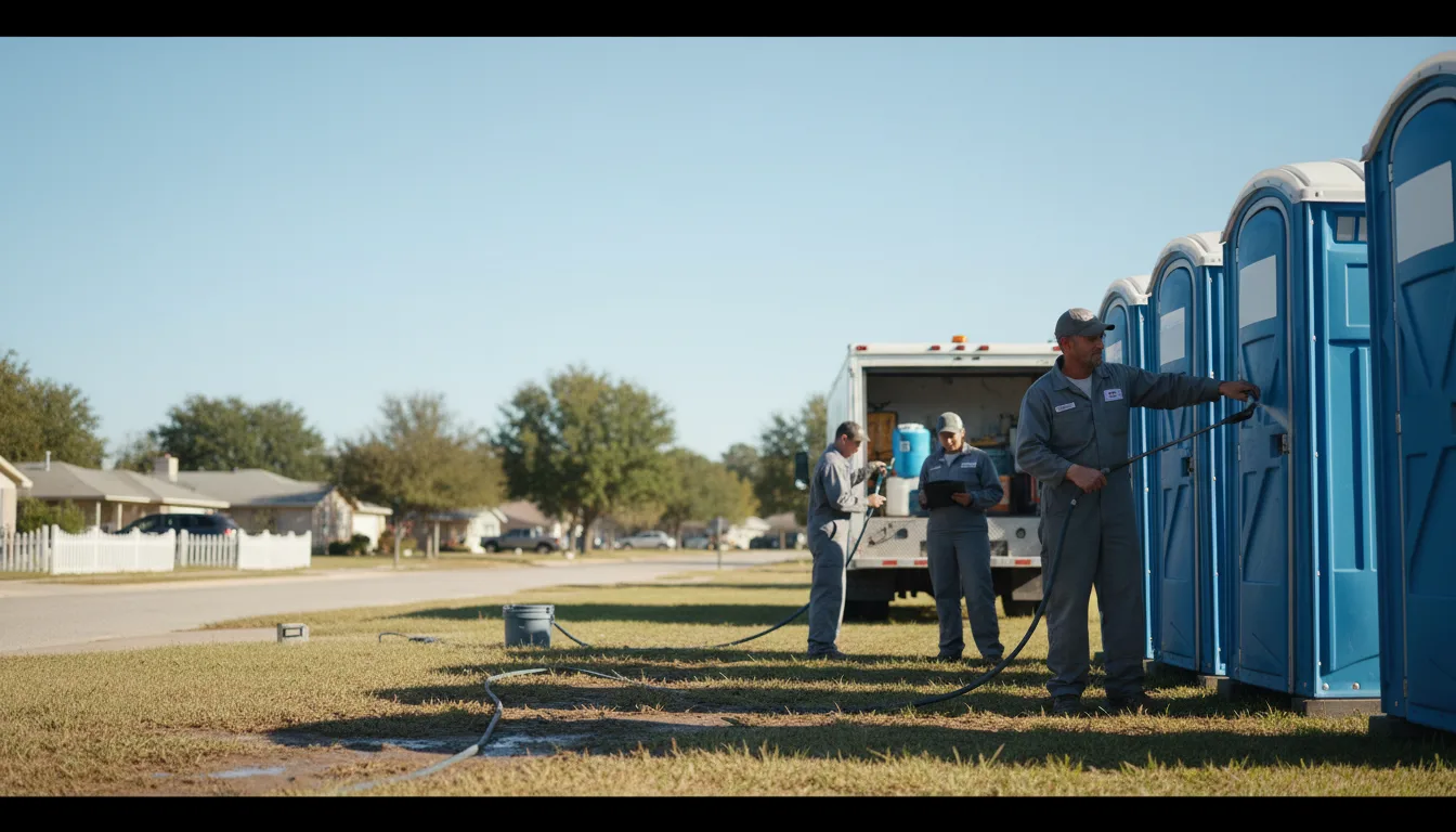 Long-Term Portable Toilet Rental in Lancaster, SC near me